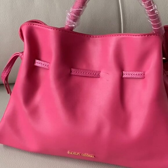 Badgley Mischka Handbags - Badgley Mischka Hot Pink Shoulder Bag